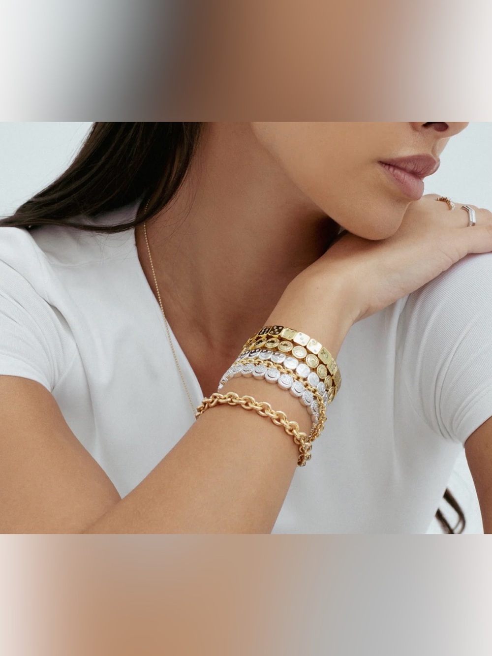 Lisa Gozlan The Dice Bracelet CZ NEW - Picture 4 of 5
